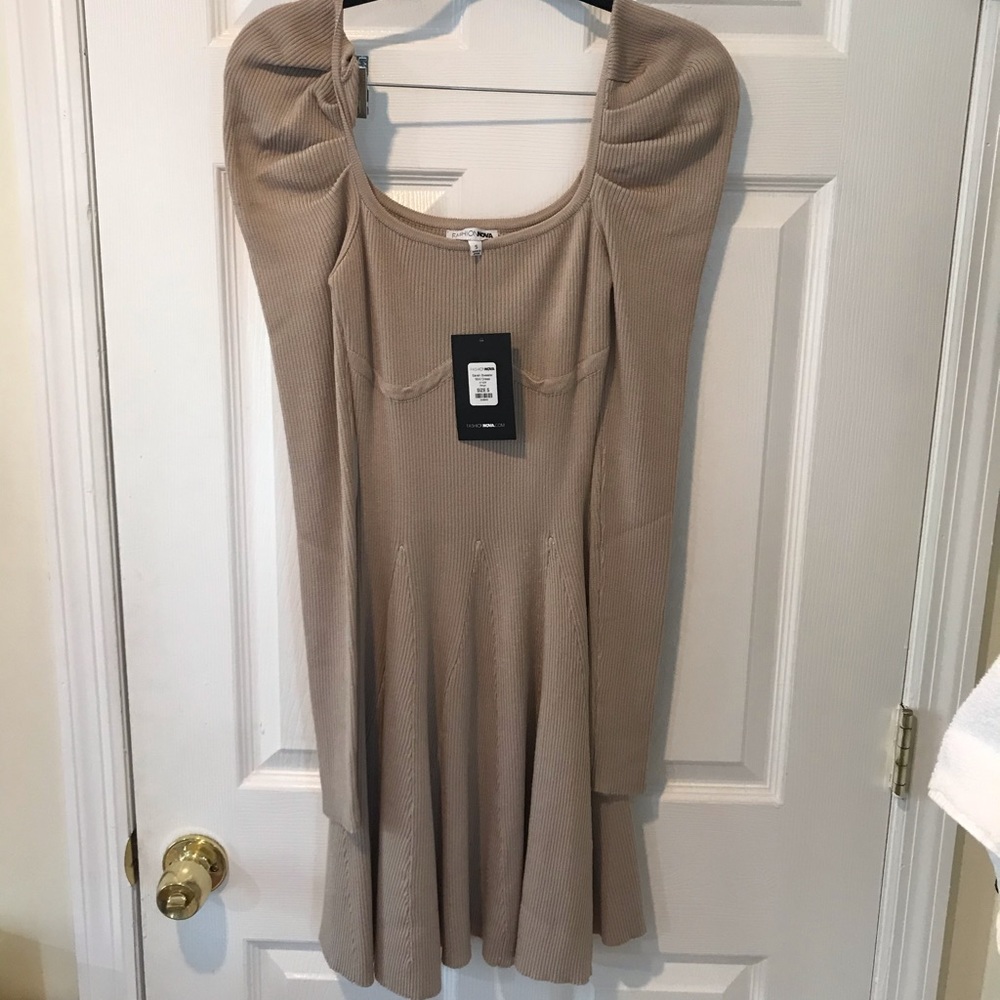 Sweater mini dress